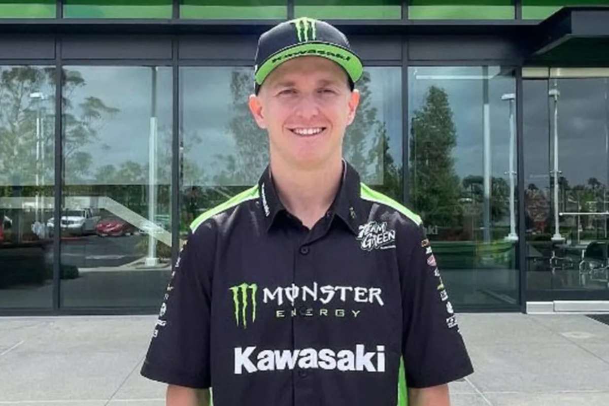Joey Savatgy startet für das Kawasaki-Werksteam