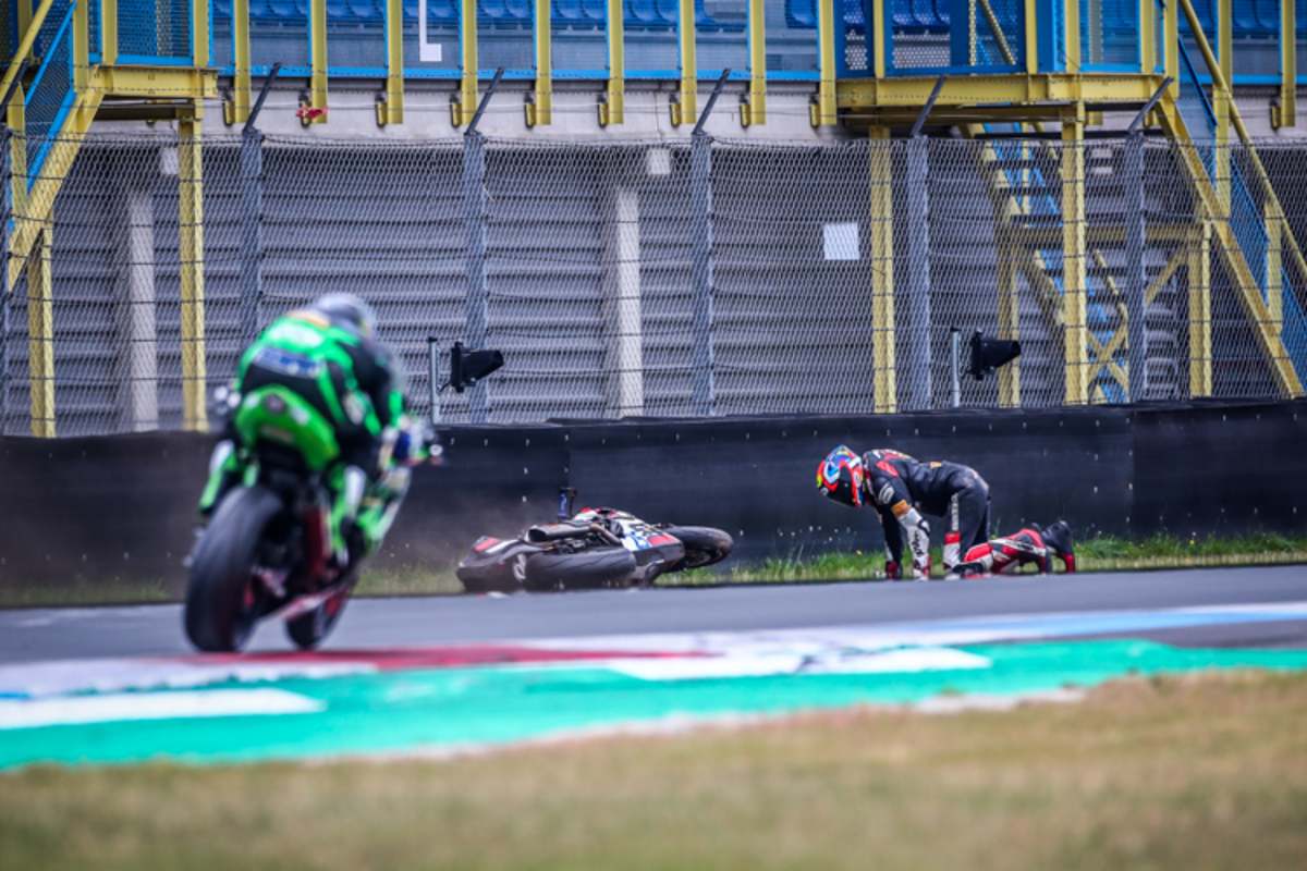 Jan Schmidt machte unliebsame Bekanntschaft mit den neuen Kerbs