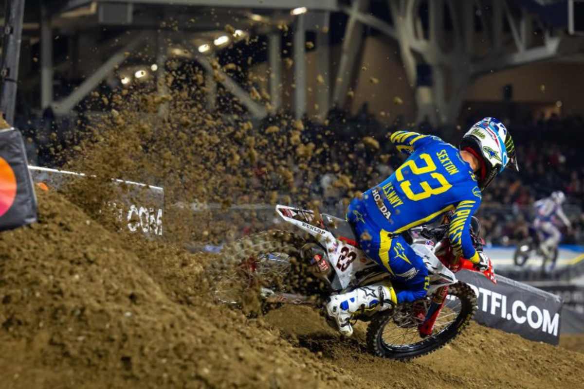 Sexton aus der Perspektive der anderen Fahrer