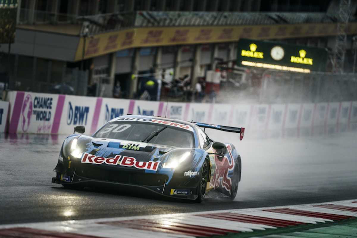 Gerhard Berger in Aktion