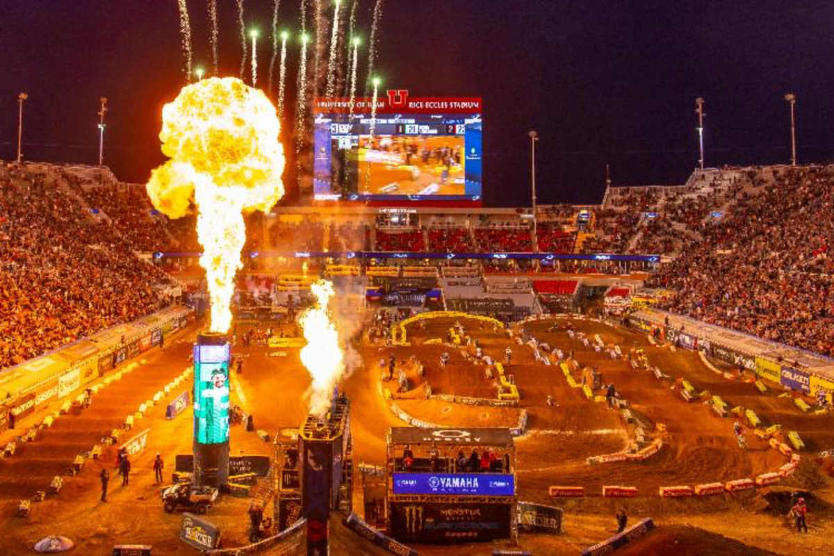 In Salt Lake City fand das Saisonfinale der US-Supercrossmeisterschaften statt