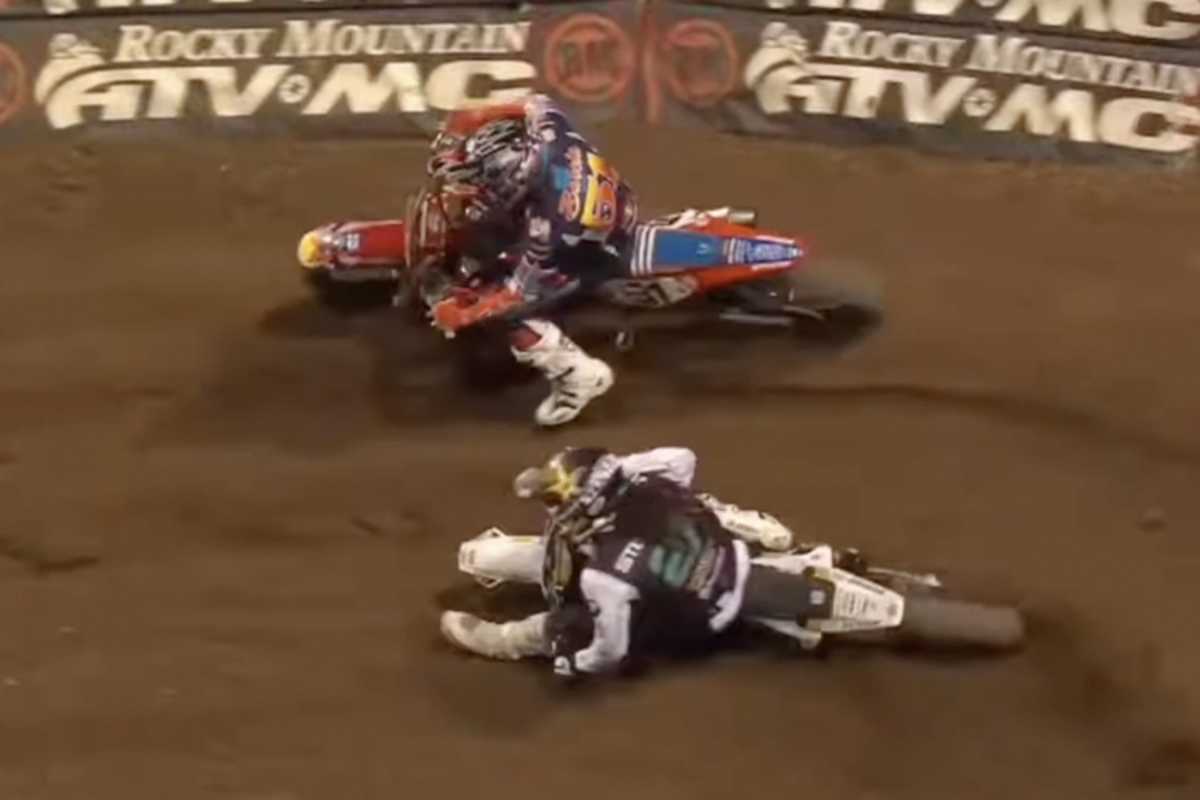 Stewart geht an Barcia vorbei auf P3