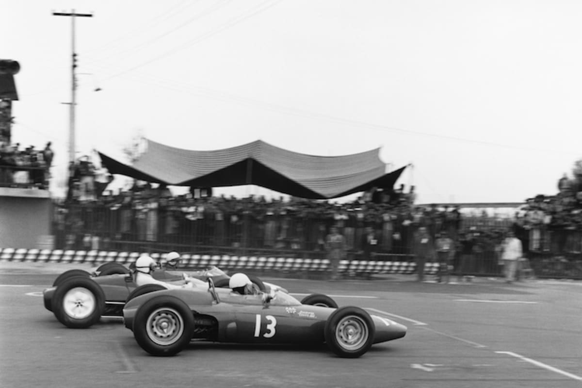 Moises Solana 1963 in Mexiko mit der 13