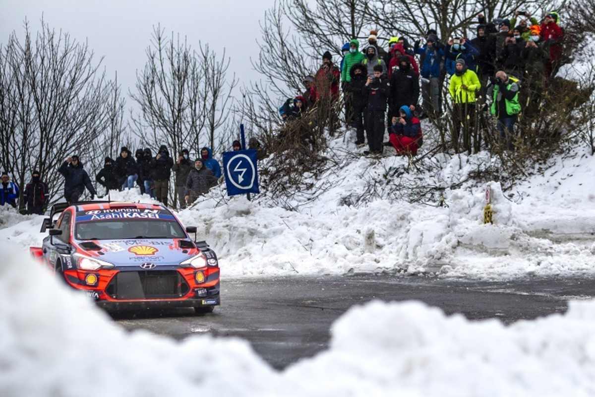 Dani Sordo am Samstag in den südlichen Voralpen