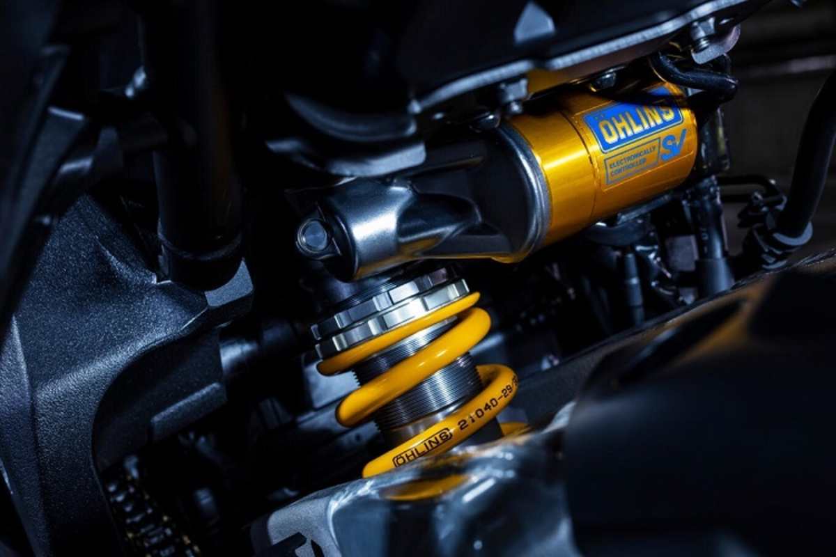 Öhlins hat sich mal wieder etwas neues einfallen lassen: Rotierende Dömpferventile