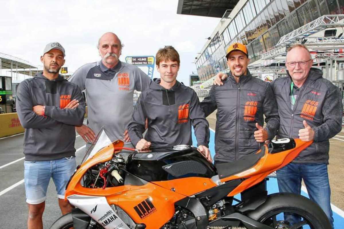 Stefan Ströhlein (Mitte) in Le Mans