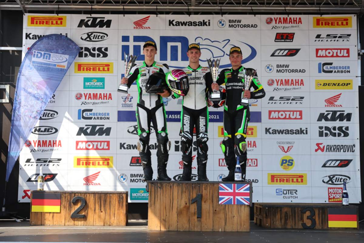 Tom Booth-Amos gewann vor Marvin Siebdrath und Micky Winkler