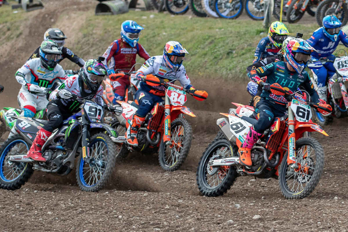Jorge Prado (#61) startete wieder besser als Herlings
