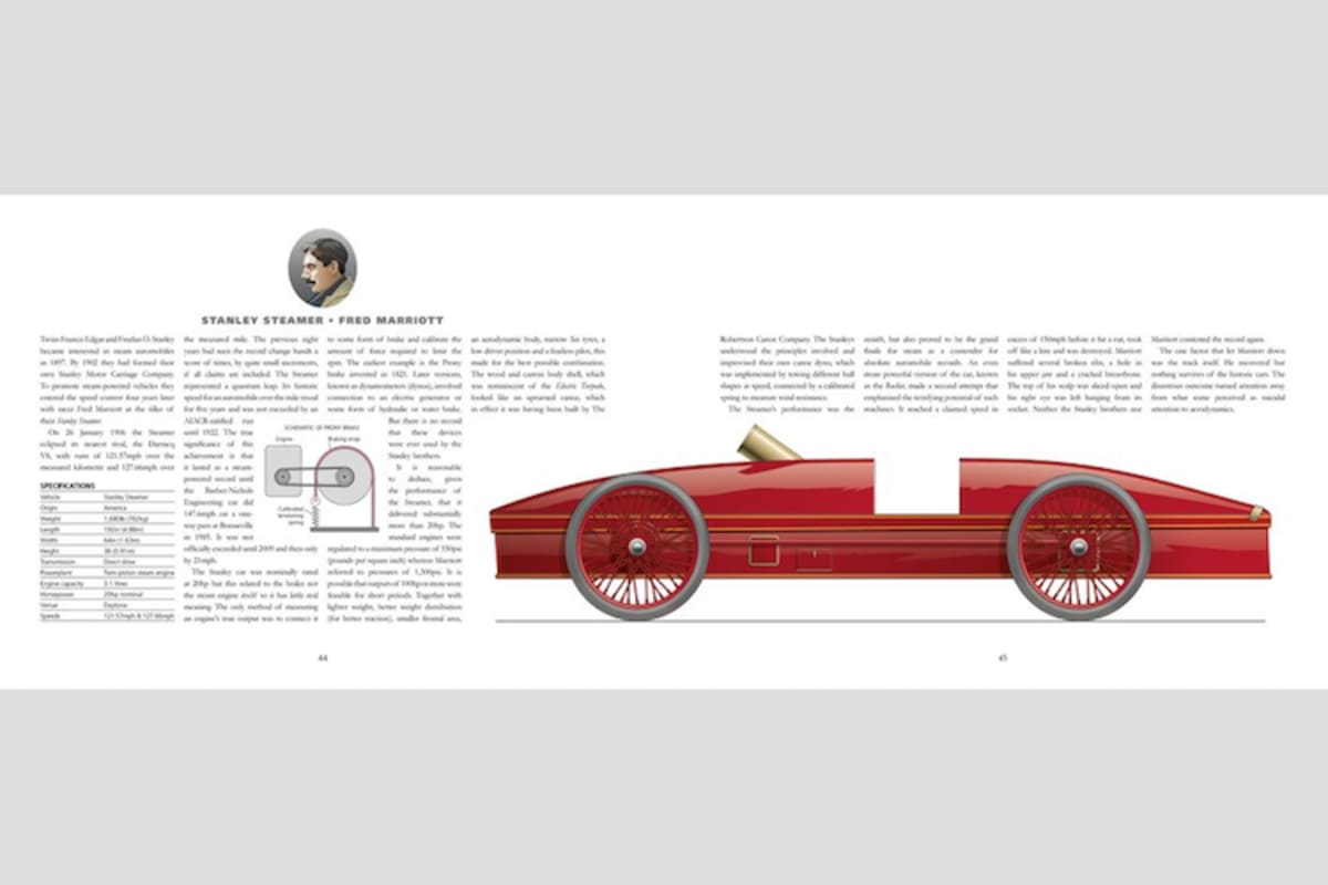 Der Stanley Steamer von Fred Marriott
