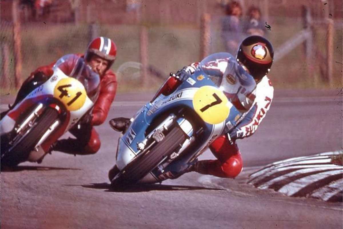 Barry Sheene wurde zweimal 500-ccm-Weltmeister auf Suzuki