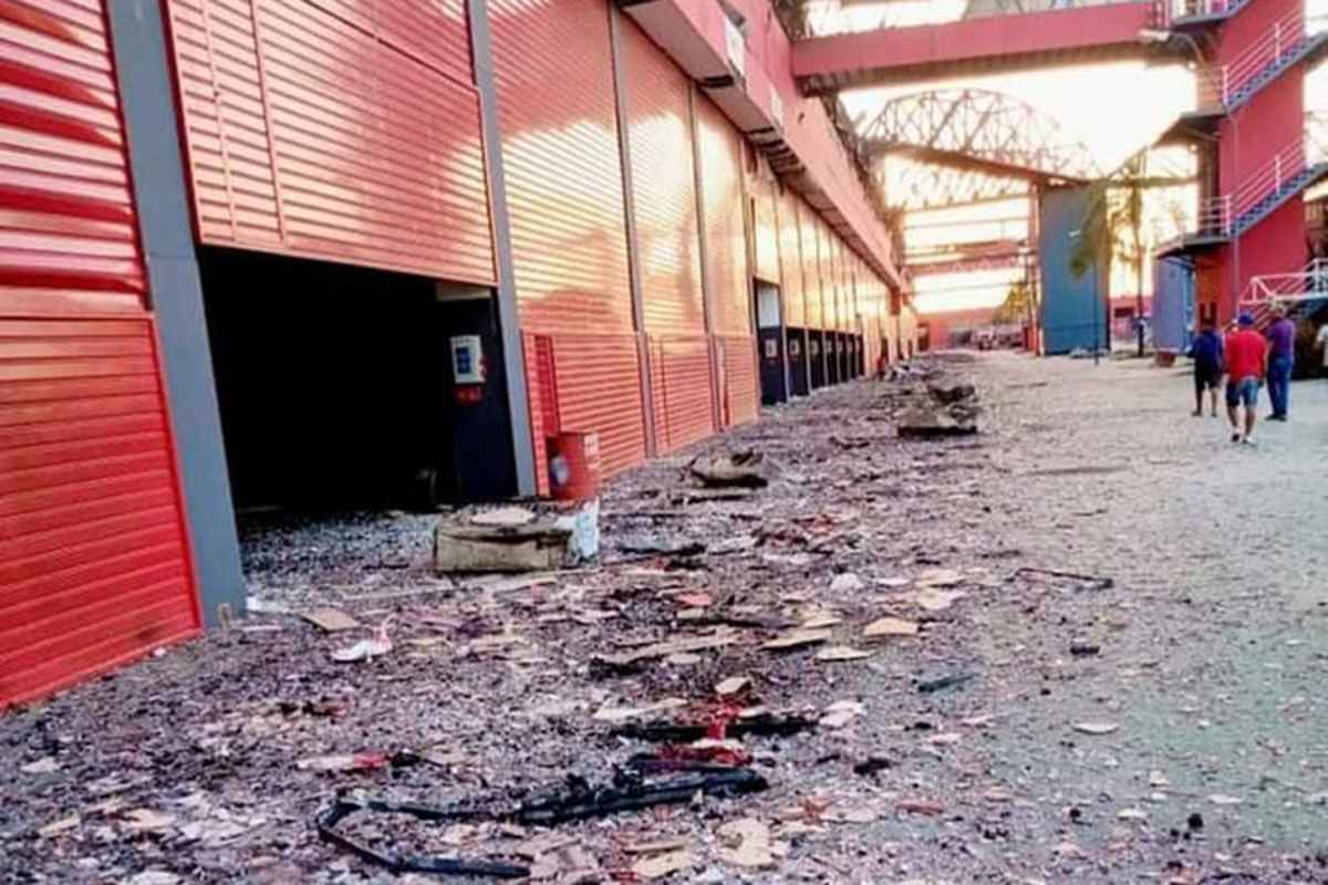 Die Aufräumarbeiten haben noch gar nicht begonnen