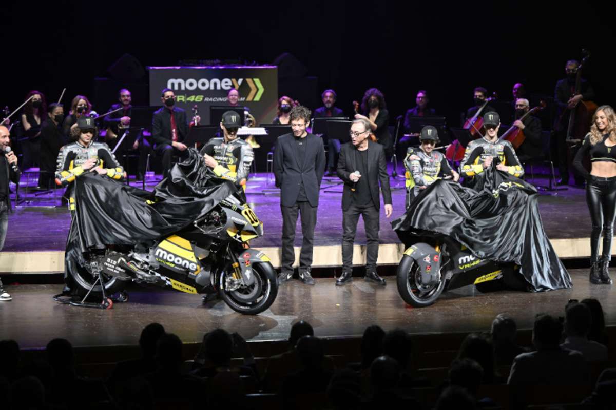 Valentino Rossi war bei der Enthüllung dabei