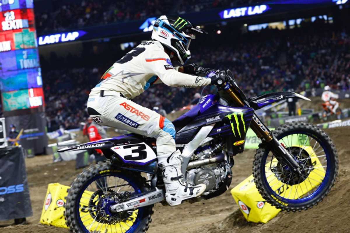 Eli Tomac haderte in Anaheim mit den Whoops