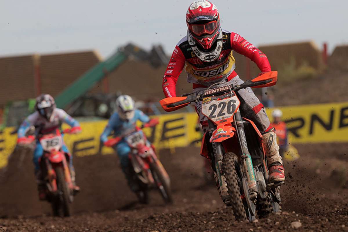 Tom Koch bei seinem Heimrennen