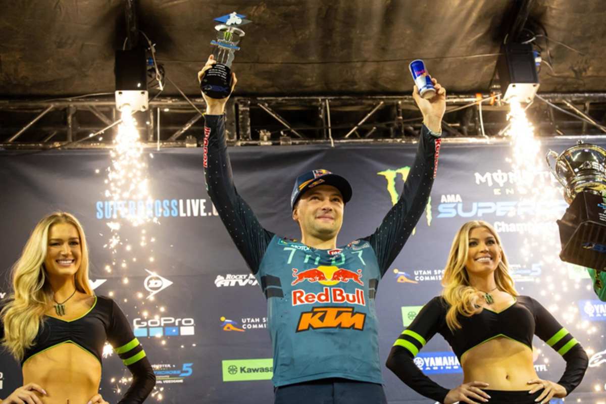 Cooper Webb stand in Minneapolis wieder auf dem Podest