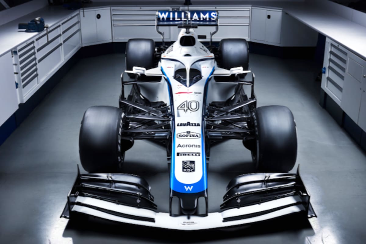 Mit diesem Wagen rücken George Russell und Nicholas Latifi aus