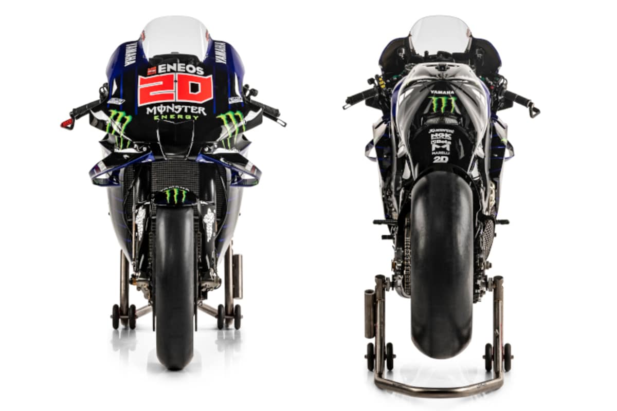 Erstmals ist die #20 von Fabio Quartararo auf der Yamaha in den Werksfarben