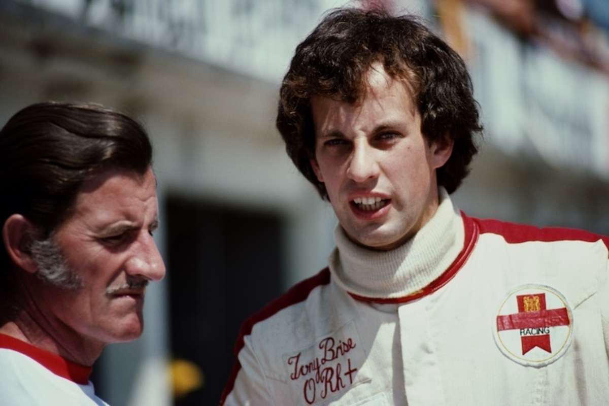 Hill 1975 am Nürburgring mit Tony Brise