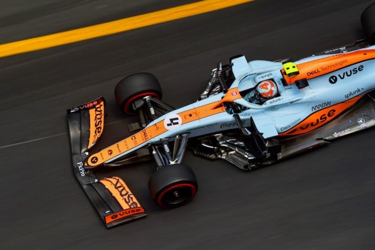 McLaren 2021 in Monaco