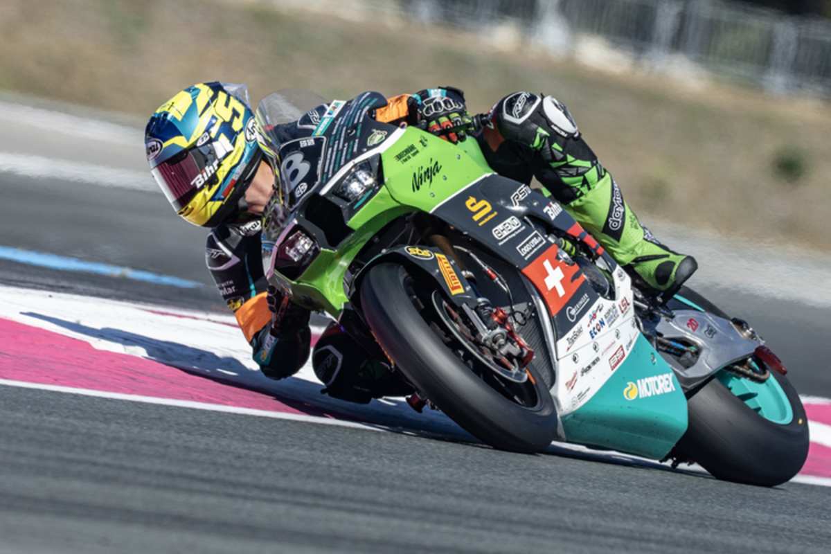 Alex Toledo auf der Kawasaki