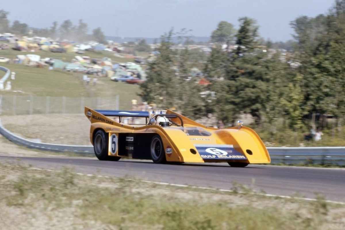 Denny Hulme 1972 im CanAm-McLaren
