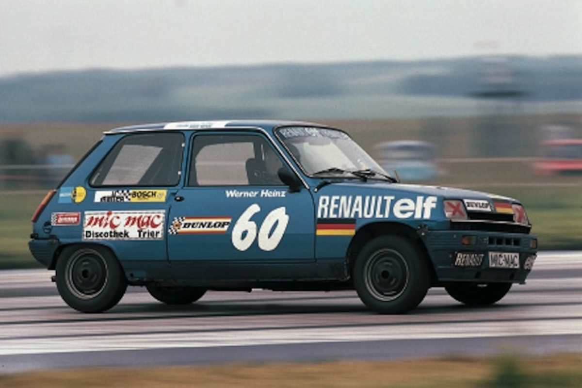 Von der Freundin besiegt: Heinz 1979 als R5 Cup-Pilot