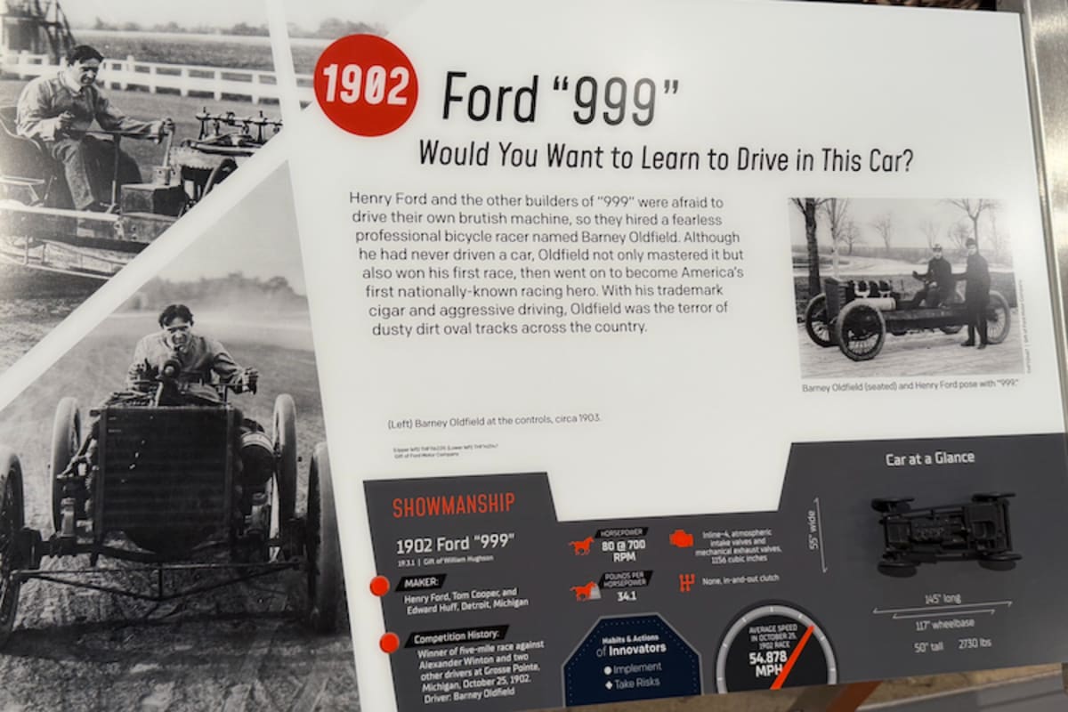 PR-Coup: Henry Ford arbeitet nach der Jahrhundertwende mit Barney Oldfield