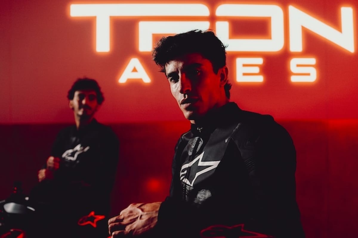 Marc Márquez und Pecco Bagnaia als Werbebotschafter für den Kinofilm «Tron: Ares»