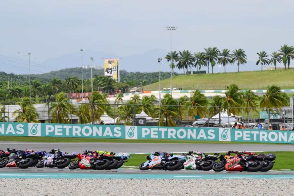 Der Start des Rennens