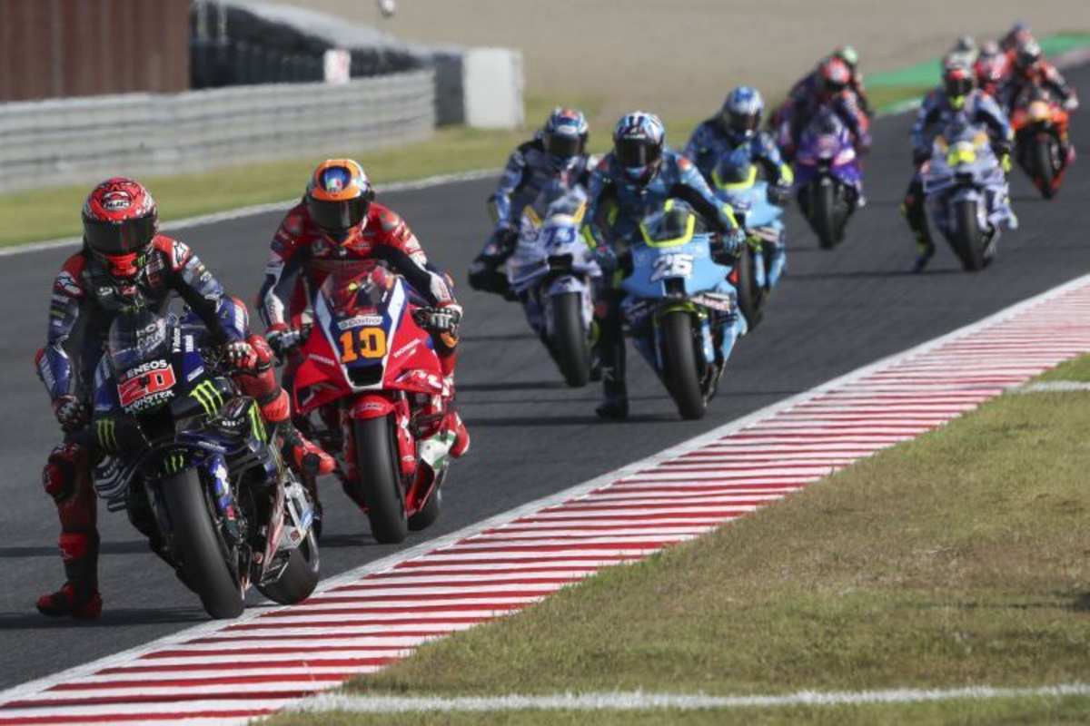 Fabio Quartararo führt das Feld an