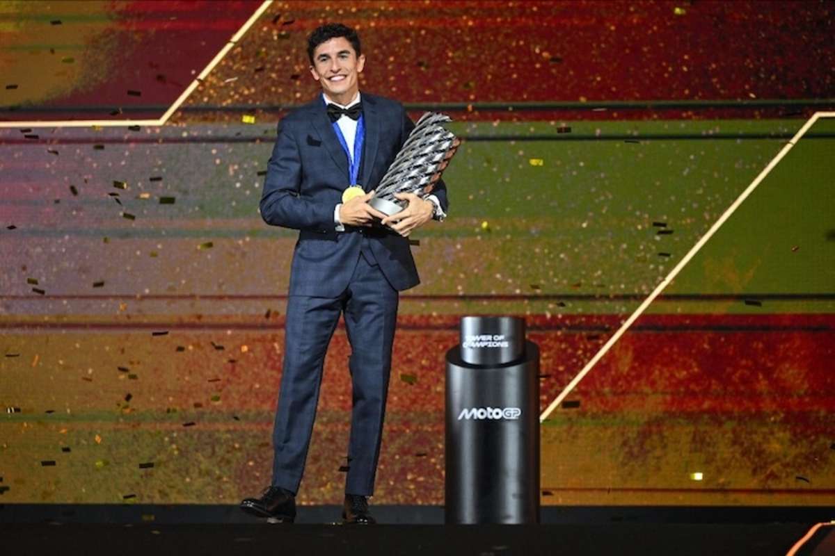 Marc Marquez durfte den Tower of Champions