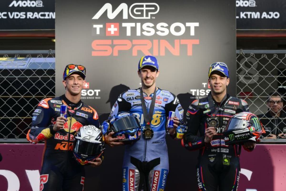 Sprint - Pedro Acosta, Alex Márquez & Marco Bezzecchi
