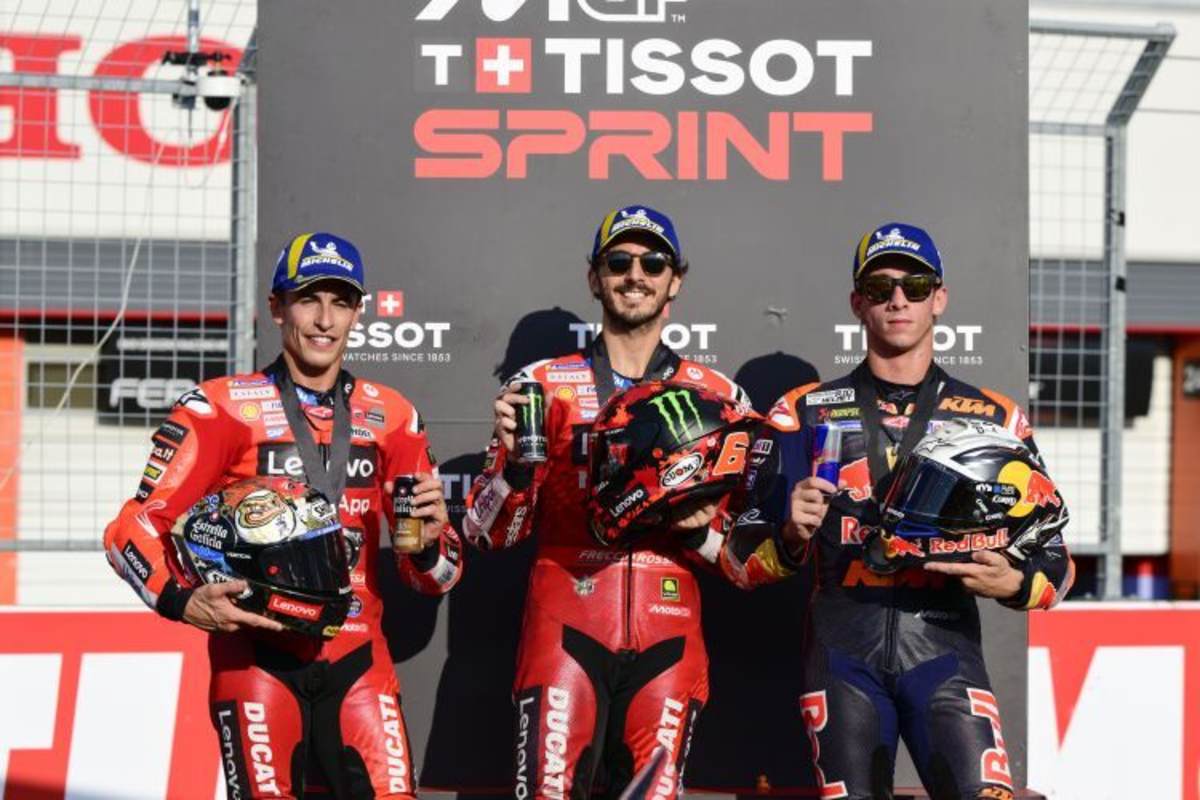 Sprint - Marc Márquez, Francesco Bagnaia & Pedro Acosta