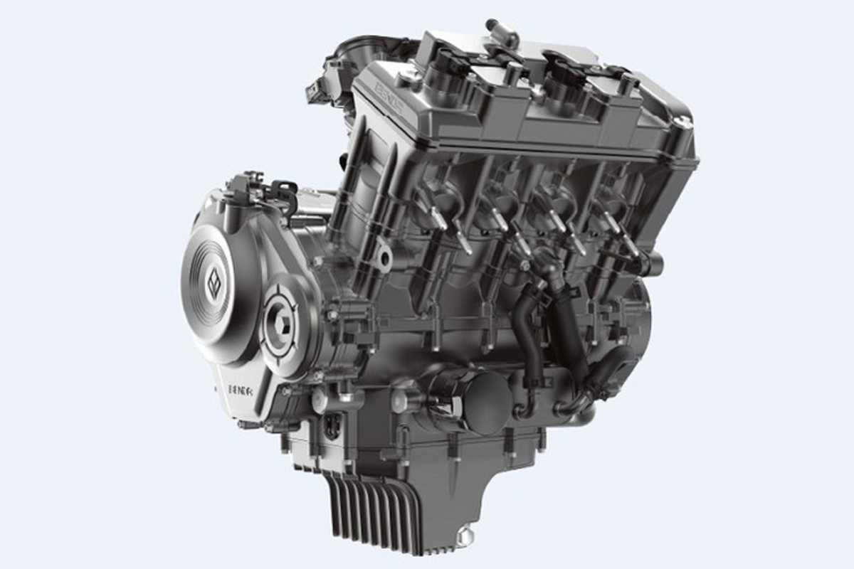 Hochdrehender Reihenvierer mit 550 ccm - für die in Europa praktisch tote 600er Klasse?