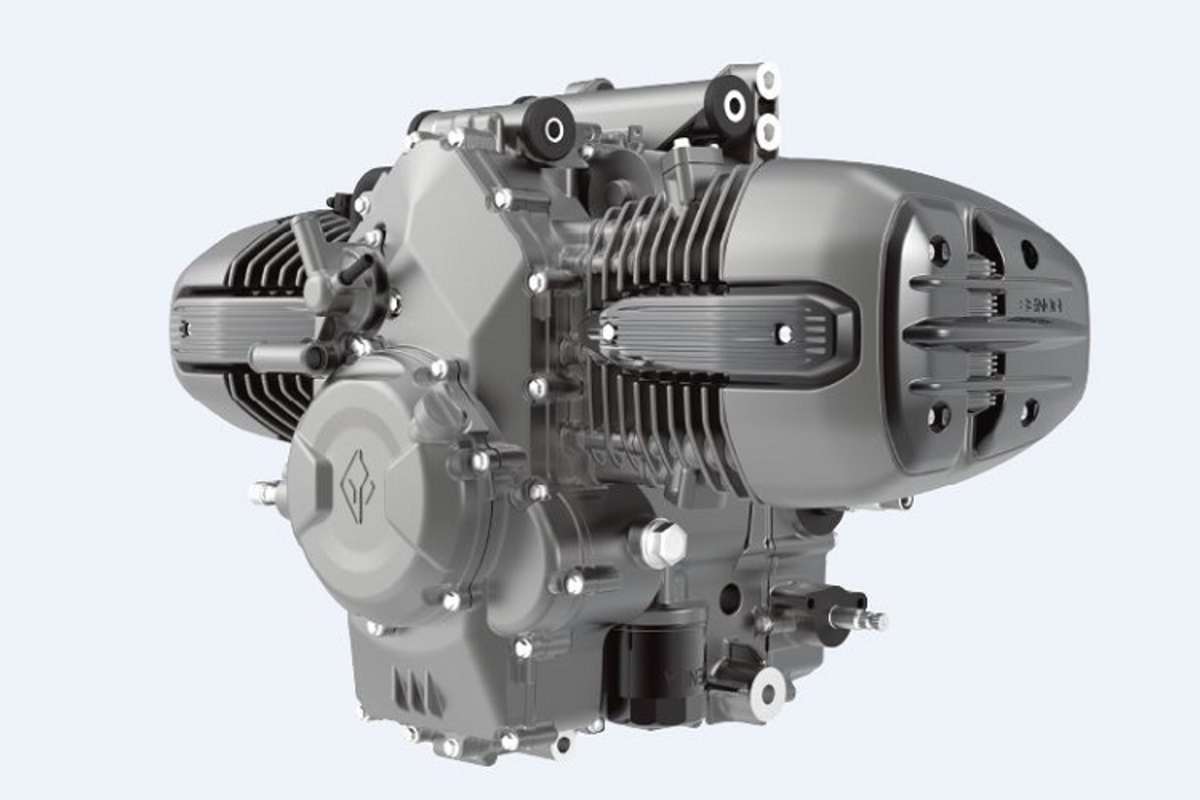 Boxermotor mit 700 ccm, der sich mit einem Elektroantrieb zum Hybridantrieb erweitern lässt - wir sind gespannt