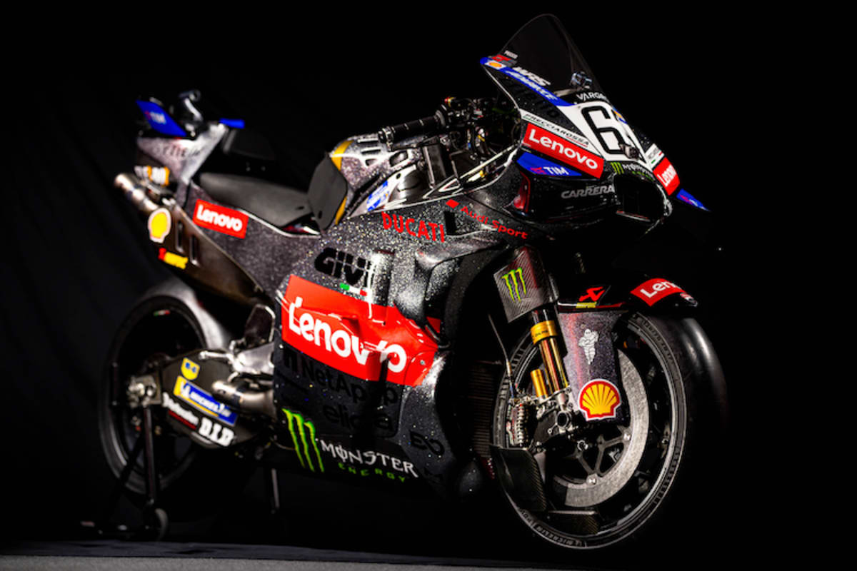 Die Ducati Desmosedici von Pecco Bagnaia