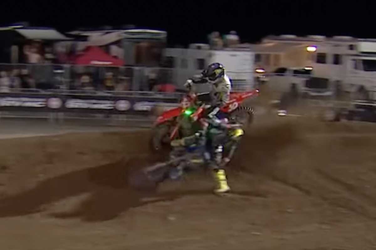 Deegan attackiert Shimoda im zweiten Lauf