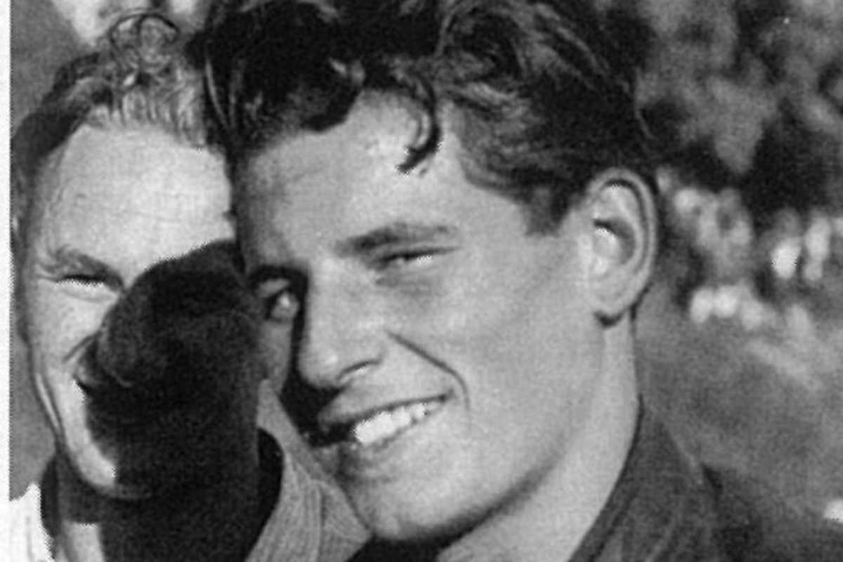 Der große Sieger des Hammerstatt-Rennens 1950: Siegfried Schlenker, fescher Kerl und sauschnell