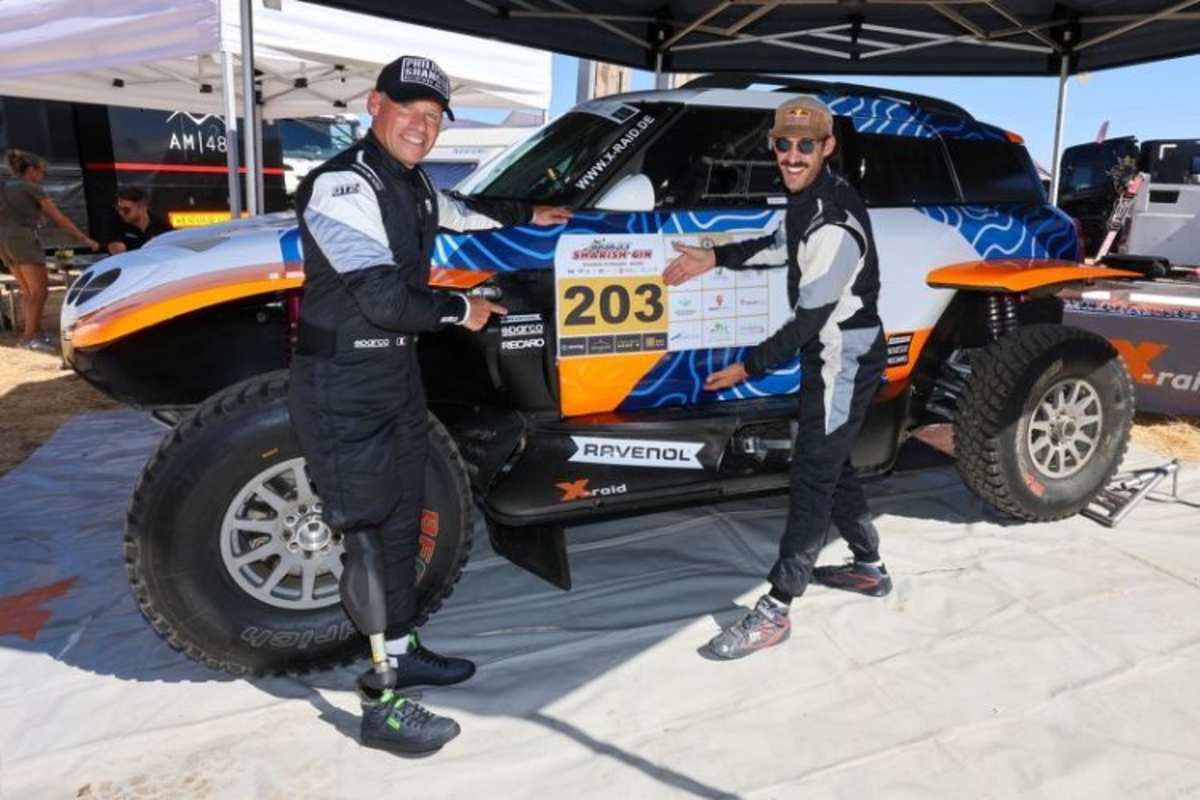 Guillaume de Mevius und Mathieu Baumel: Im Mini in Portugal beim Comeback ziemlich maxi