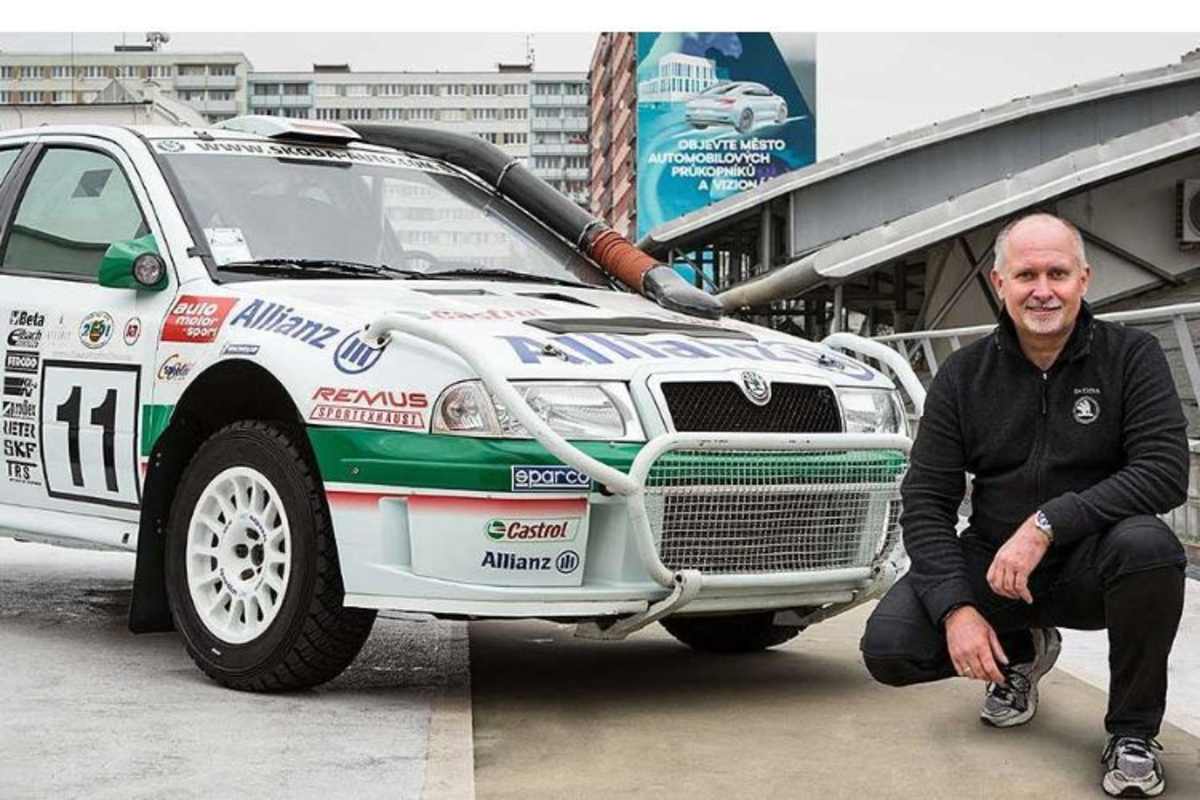 Vertritt die deutschen Farben in San Marino: Armin Schwarz mit seinem WRC-Skoda