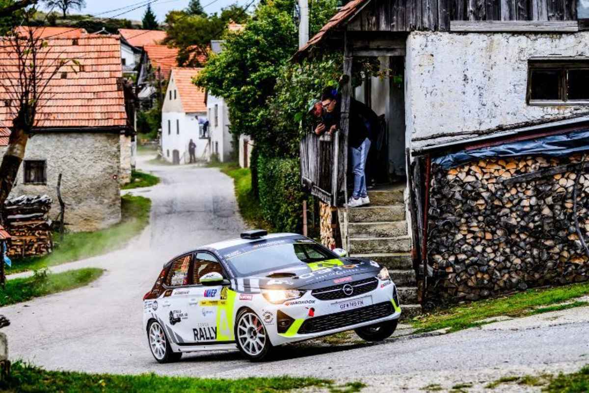Calle Carlberg (Opel) holte sich den Titel in der ERC4-Wertung