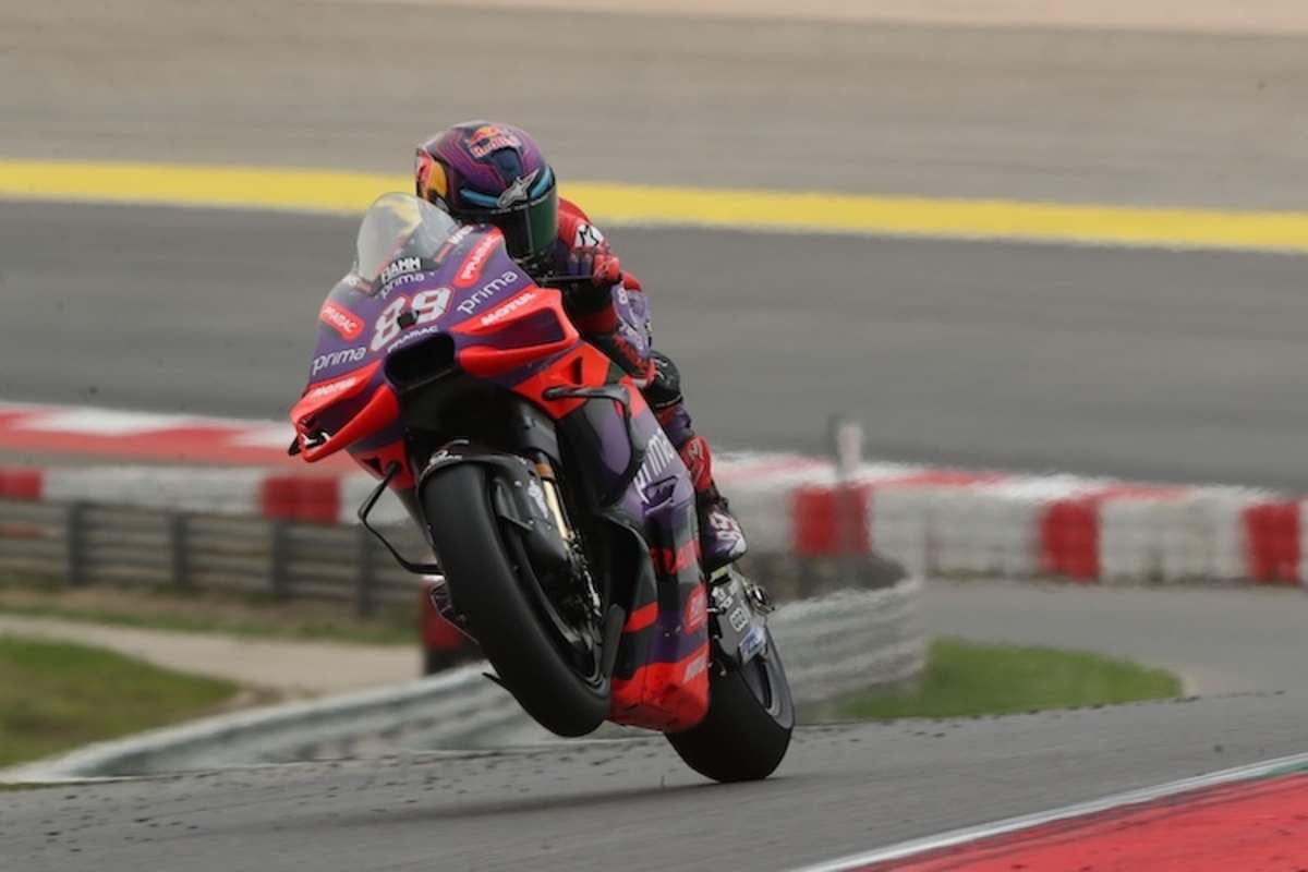 Jorge Martin im Höhenflug mit der Ducati GP24