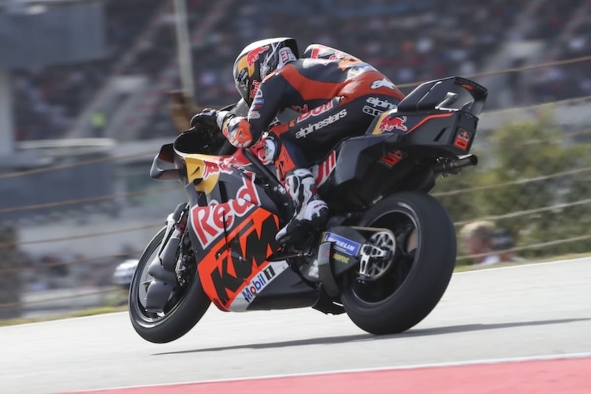 Sieg verpasst aber wieder auf dem GP-Podium: Pedro Acosta