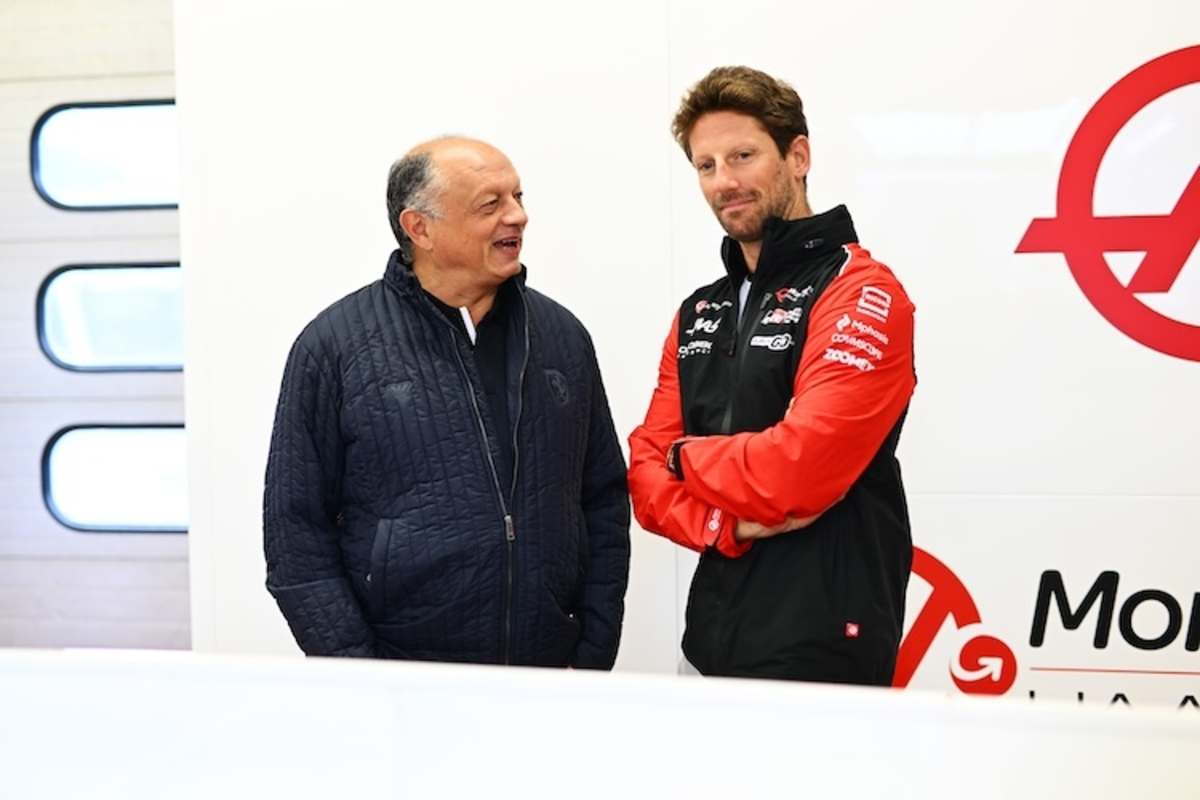 Ferrari-Teamchef Vasseur testete nebenan und schaute vorbei