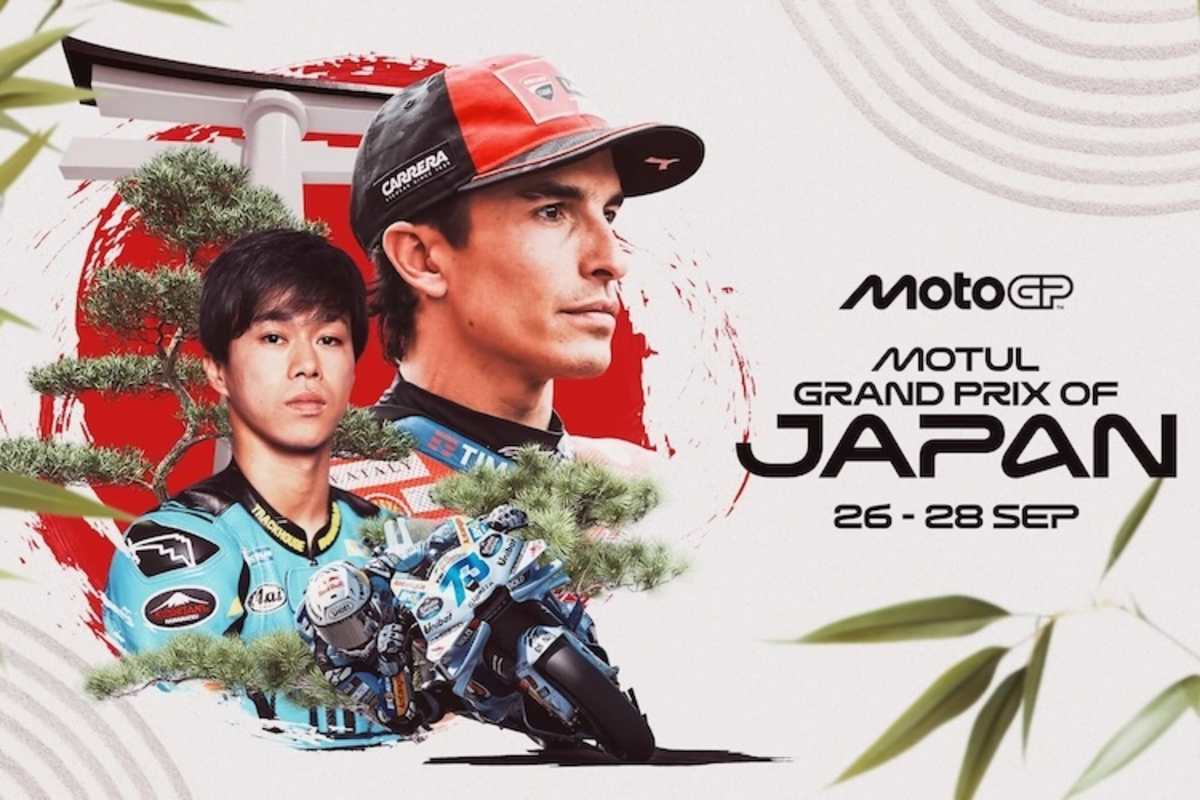 Das offizielle Plakat des Japan-GP 2025