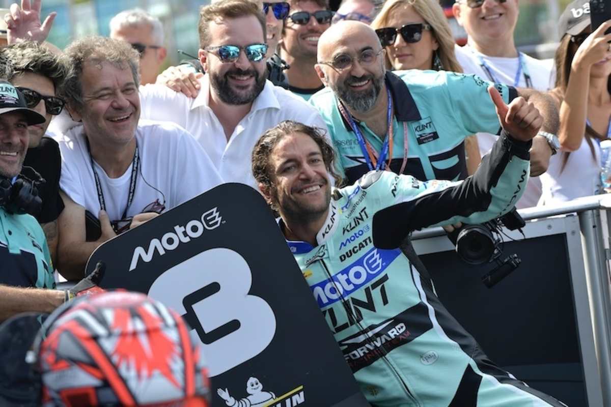 Andrea Mantovani komplettierte das Podium