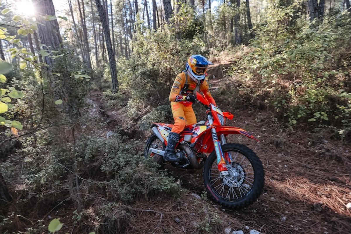 Manuel Lettenbichler im «Forest Race»