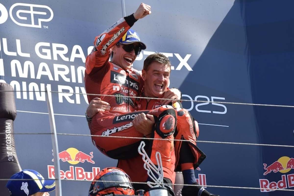 Marc Marquez wurde von Ducati auf Händen getragen