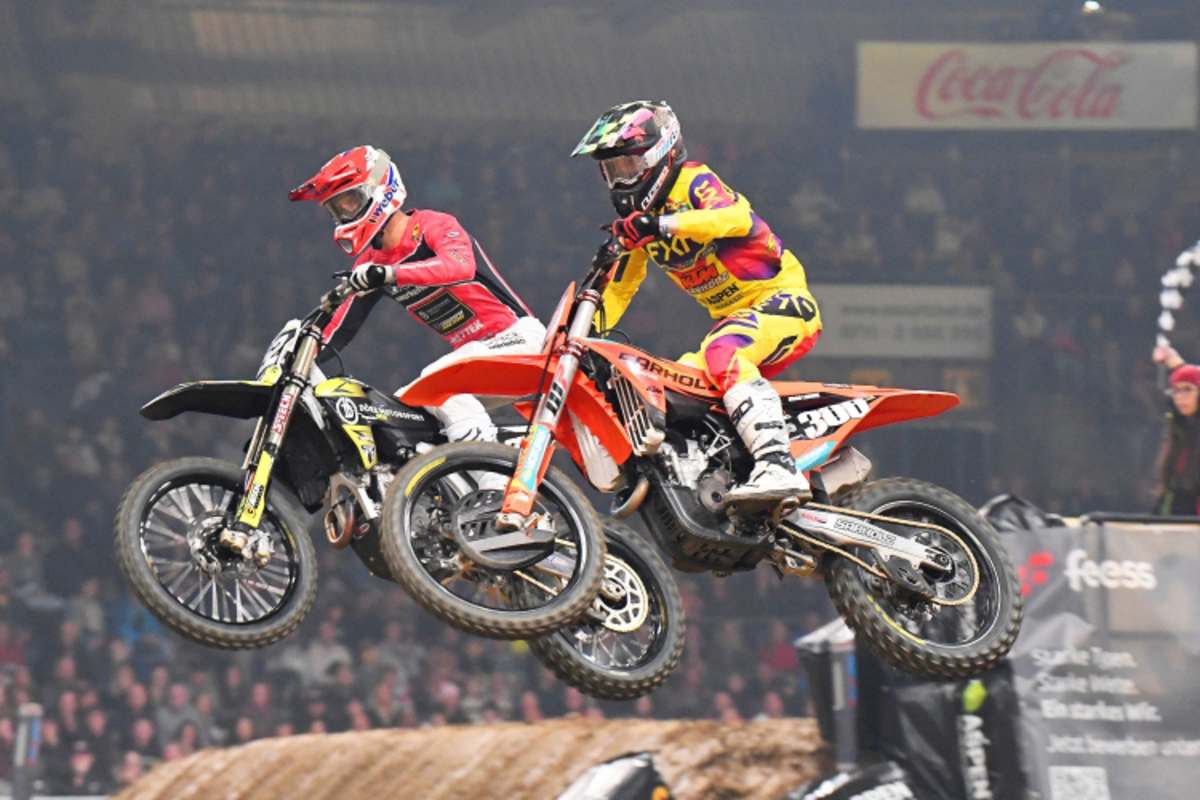 Noah Ludwig (#300) war der beste deutsche Starter in Stuttgart