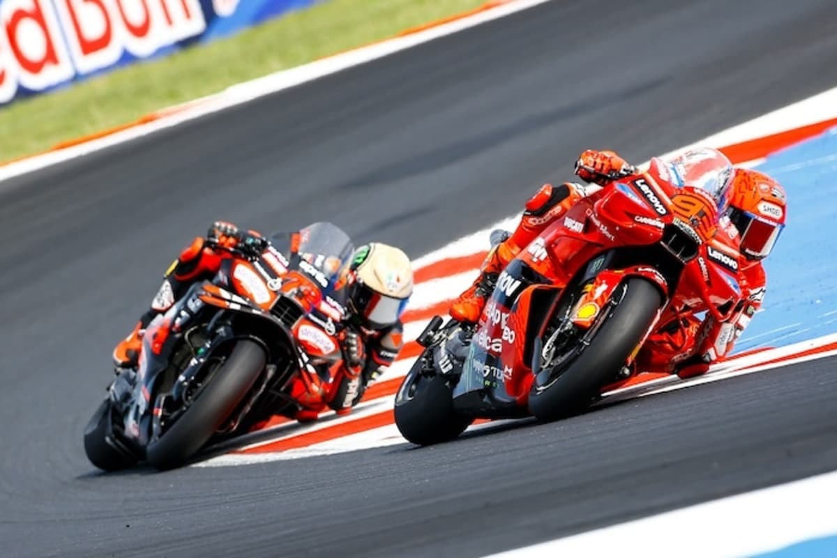 Marc Marquez und Marco Bezzecchi fuhren in einer eigenen Liga